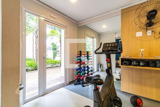 Área comum de apartamento à venda com 1 quarto, 37m² em Ferreira, São Paulo