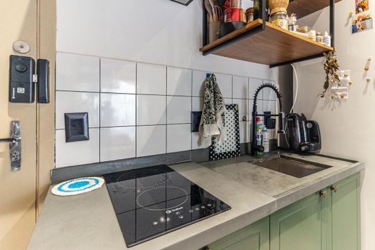 Cozinha de apartamento à venda com 1 quarto, 58m² em Vila Buarque, São Paulo