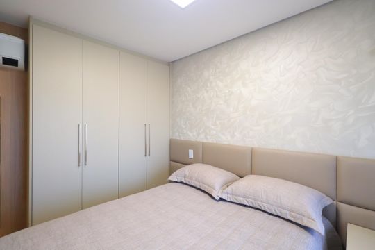 Quarto Suíte de apartamento à venda com 1 quarto, 65m² em Chácara Seis de Outubro, São Paulo
