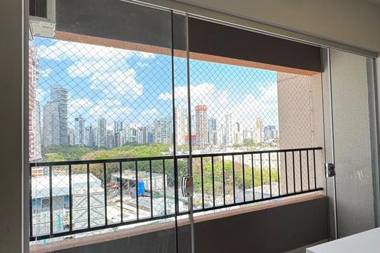 Varanda de apartamento para alugar com 2 quartos, 70m² em Setor Bueno, Goiânia