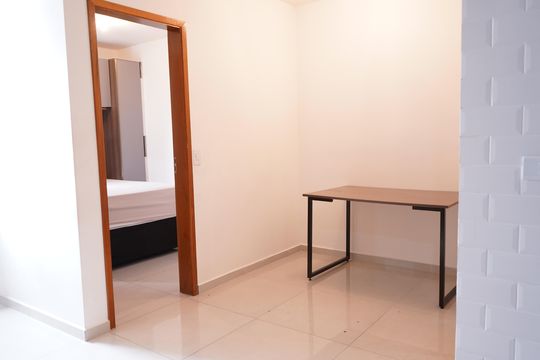 Sala de apartamento à venda com 1 quarto, 30m² em Vila Beatriz, São Paulo