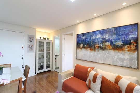 Sala  de apartamento para alugar com 1 quarto, 31m² em Água Branca, São Paulo