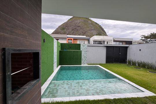 Área comum de apartamento à venda com 4 quartos, 220m² em Vargem Pequena, Rio de Janeiro