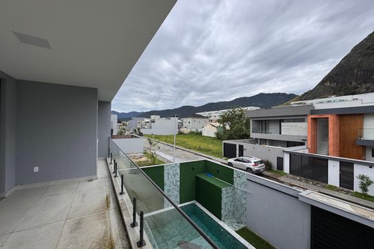 Varanda da Suíte 1 de apartamento à venda com 4 quartos, 220m² em Vargem Pequena, Rio de Janeiro