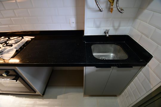 Área de Serviço de apartamento para alugar com 3 quartos, 66m² em Mansões Santo Antônio, Campinas
