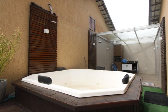 Área comum de casa de condomínio para alugar com 2 quartos, 50m² em Foguete, Cabo Frio