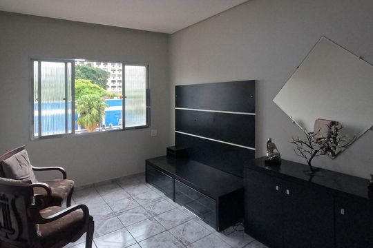 Apartamento para alugar com 1 quarto, 48m² em Boqueirão, Santos