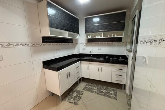Cozinha de apartamento para alugar com 2 quartos, 42m² em Parque das Nações, Santo André