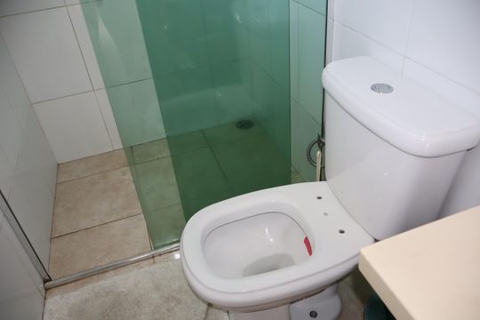 Banheiro do Quarto 1 de casa para alugar com 3 quartos, 70m² em Vila Formosa, São Paulo