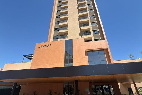 Fachada  de apartamento para alugar com 2 quartos, 45m² em Águas Claras, Brasília