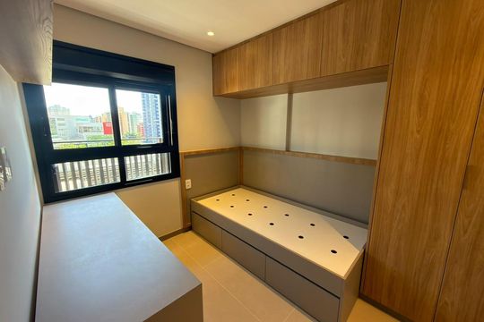 Quarto 01 de apartamento para alugar com 2 quartos, 45m² em Águas Claras, Brasília