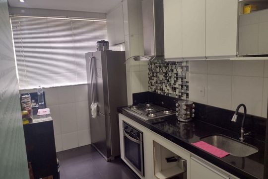 Cozinha de apartamento à venda com 3 quartos, 154m² em Castelo, Belo Horizonte