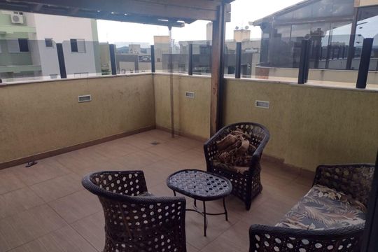 Área externa de apartamento à venda com 3 quartos, 154m² em Castelo, Belo Horizonte