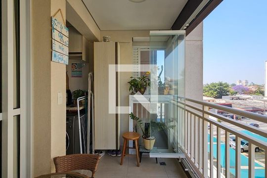 Varanda de apartamento à venda com 2 quartos, 60m² em Jardim Umuarama, São Paulo