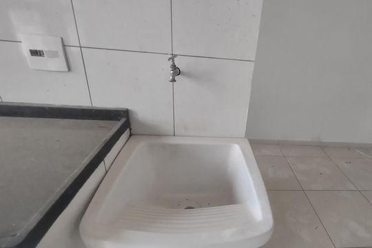 Área de Serviço de kitnet/studio para alugar com 1 quarto, 50m² em Fundação, São Caetano do Sul