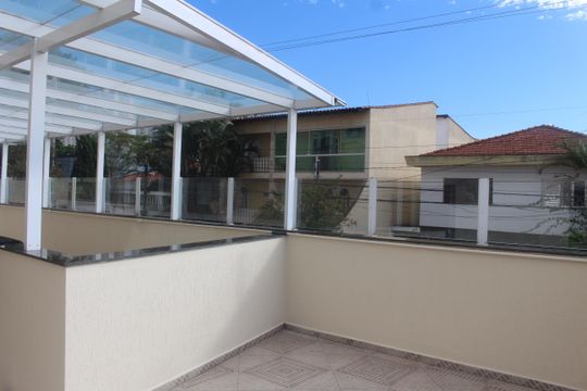 Área comum de apartamento à venda com 3 quartos, 91m² em Santa Maria, São Caetano do Sul