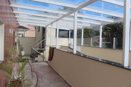 Área comum de apartamento à venda com 3 quartos, 91m² em Santa Maria, São Caetano do Sul