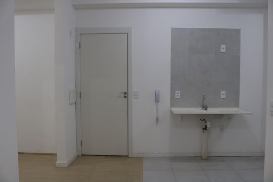 Sala de apartamento para alugar com 1 quarto, 35m² em Barra Funda, São Paulo