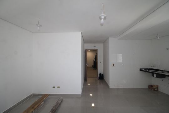 Sala/Cozinha de apartamento à venda com 2 quartos, 53m² em Jardim Sao Miguel, São Paulo