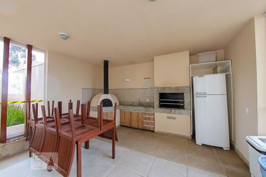 Área comum - Churrasqueira de apartamento para alugar com 3 quartos, 57m² em Jardim Las Vegas, Guarulhos