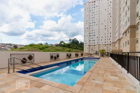 Área comum - Piscina de apartamento para alugar com 3 quartos, 57m² em Jardim Las Vegas, Guarulhos