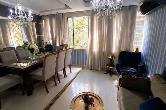Sala de apartamento à venda com 3 quartos, 100m² em Copacabana, Rio de Janeiro