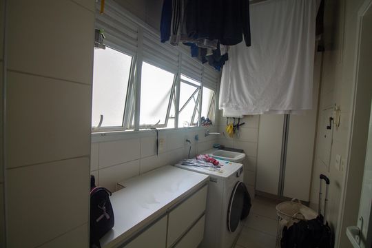 Área de Serviço de apartamento à venda com 2 quartos, 111m² em Cidade Monções, São Paulo