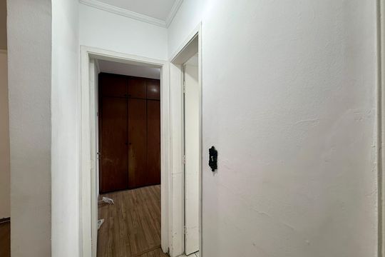 Corredor Quartos  de apartamento à venda com 2 quartos, 75m² em Santo Amaro, São Paulo