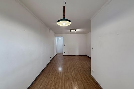 Sala  de apartamento à venda com 2 quartos, 75m² em Santo Amaro, São Paulo