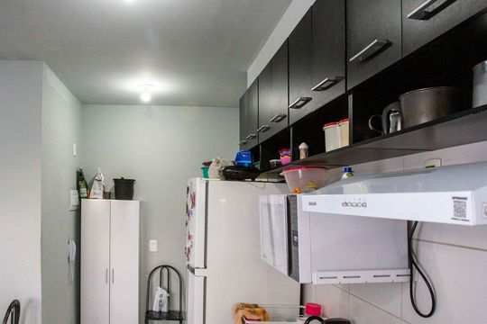 Cozinha de apartamento à venda com 2 quartos, 43m² em Centro, Diadema