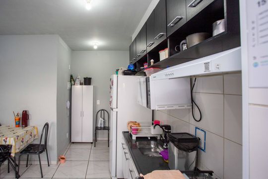 Cozinha de apartamento à venda com 2 quartos, 43m² em Centro, Diadema