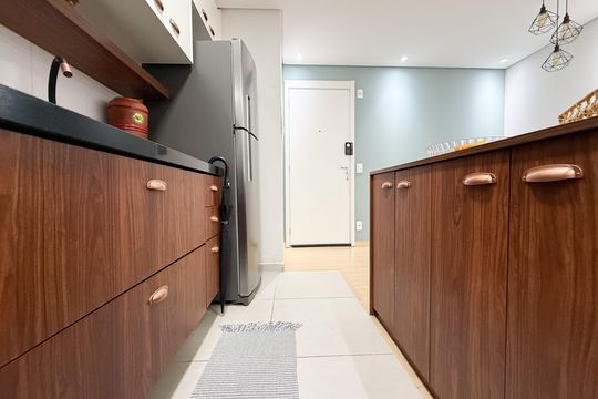Cozinha de apartamento para alugar com 2 quartos, 44m² em Jardim Pirituba, São Paulo