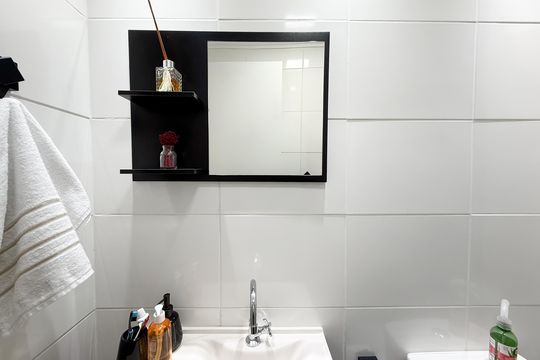 Banheiro de apartamento para alugar com 2 quartos, 44m² em Jardim Pirituba, São Paulo