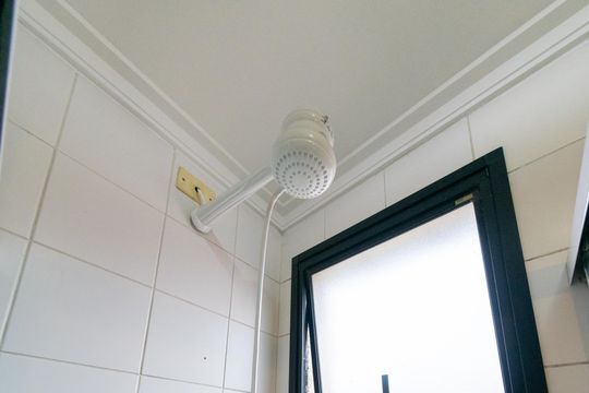 Banheiro da Suíte de apartamento para alugar com 1 quarto, 70m² em Campo Belo, São Paulo
