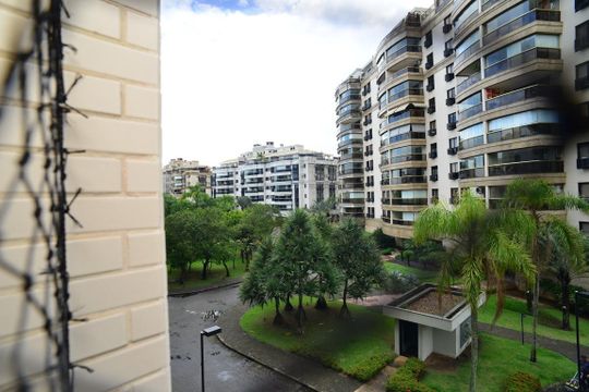 Vista da Varanda de apartamento para alugar com 3 quartos, 130m² em Barra da Tijuca, Rio de Janeiro