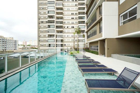 Área comum - Piscina de apartamento à venda com 3 quartos, 109m² em Vila Zilda, São Paulo