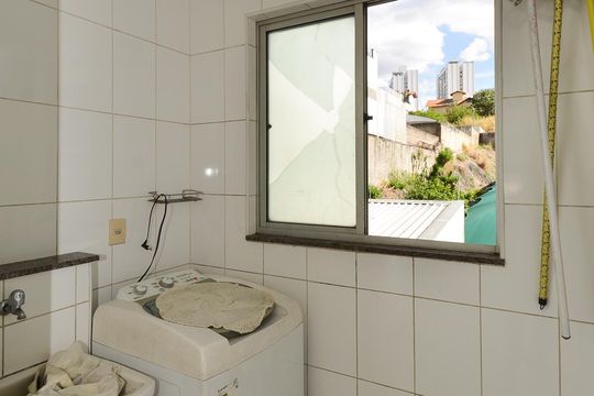 Área de Serviço de apartamento à venda com 3 quartos, 76m² em Maria Virgínia, Belo Horizonte
