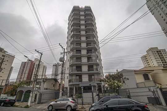 fachada de apartamento à venda com 3 quartos, 104m² em Vila Gumercindo, São Paulo