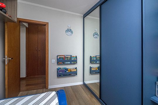 quarto 2_3 de apartamento à venda com 3 quartos, 104m² em Vila Gumercindo, São Paulo
