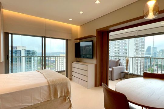 Apartamento para alugar com 1 quarto, 45m² em Pinheiros, São Paulo