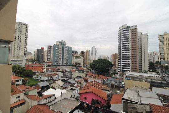 Sala - Varanda de apartamento para alugar com 1 quarto, 40m² em Santana, São Paulo