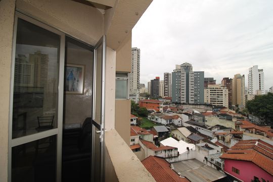 Sala - Varanda de apartamento para alugar com 1 quarto, 40m² em Santana, São Paulo