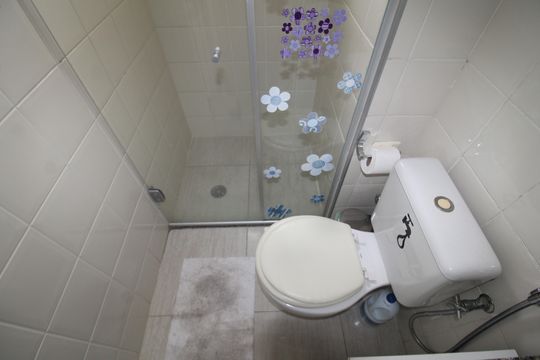 Banheiro de apartamento para alugar com 1 quarto, 40m² em Santana, São Paulo