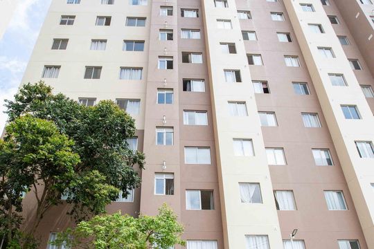 Fachada do bloco de apartamento à venda com 2 quartos, 48m² em Centro, Diadema