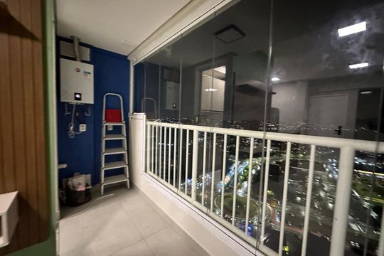 Varanda da Sala de apartamento para alugar com 2 quartos, 69m² em Vila Nilva, Barueri