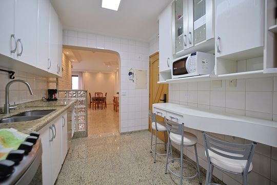 Cozinha de apartamento à venda com 3 quartos, 120m² em Penha de França, São Paulo