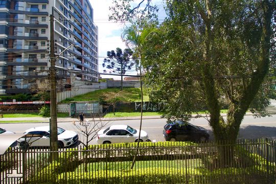 Quarto - Suíte vista de apartamento à venda com 2 quartos, 64m² em Cristo Rei, Curitiba