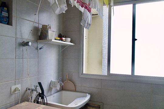 Área de Serviço de apartamento à venda com 2 quartos, 64m² em Cristo Rei, Curitiba