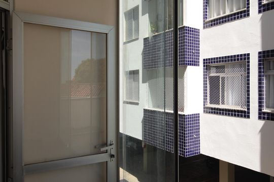 Varanda da Sala de apartamento à venda com 3 quartos, 65m² em Ouro Preto, Belo Horizonte