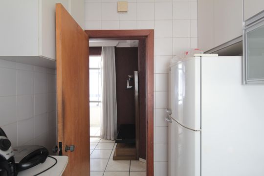 Cozinha e Área de Serviço de apartamento à venda com 3 quartos, 65m² em Ouro Preto, Belo Horizonte